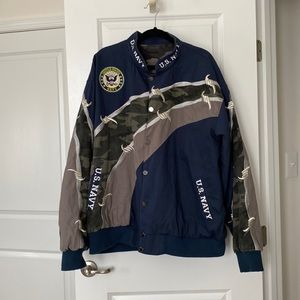 Gently Used Men’s US Navy Reversible Jacket